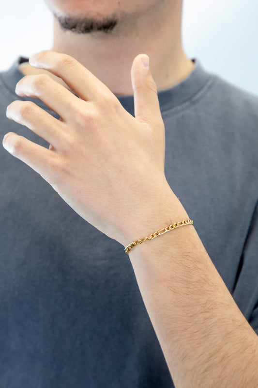 CLASSIC GOLD LINK BRACELET