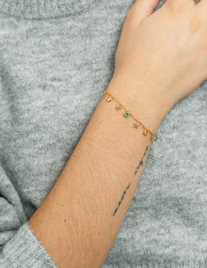 PULSERA ESTRELLAS ZINNIA