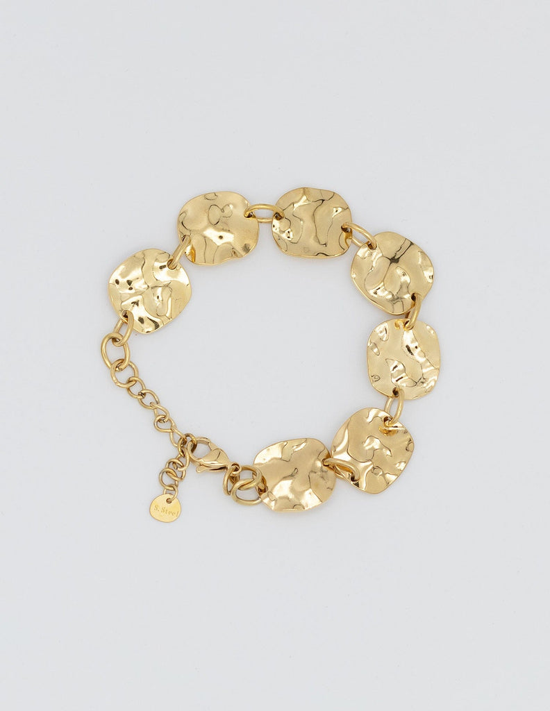 PULSERA MEDALLAS CUADRADAS