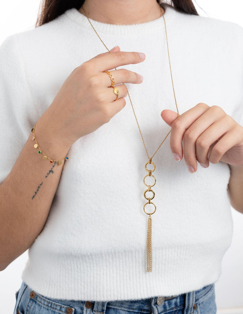 Pulsera medallas Maura
