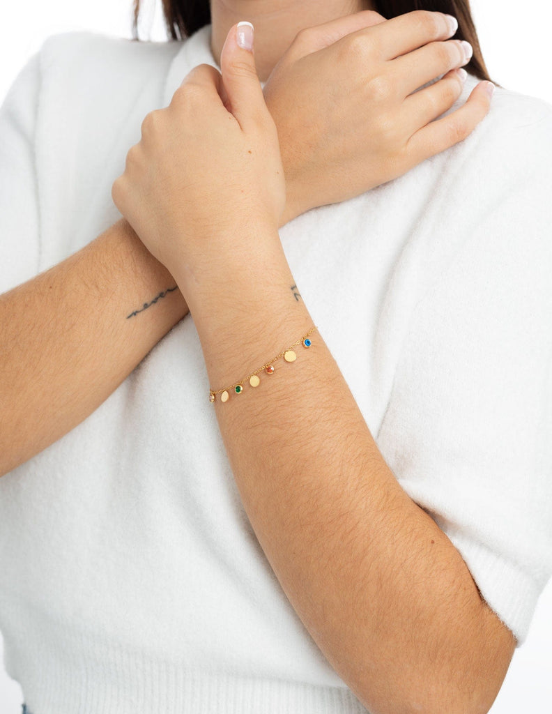 Pulsera medallas Maura