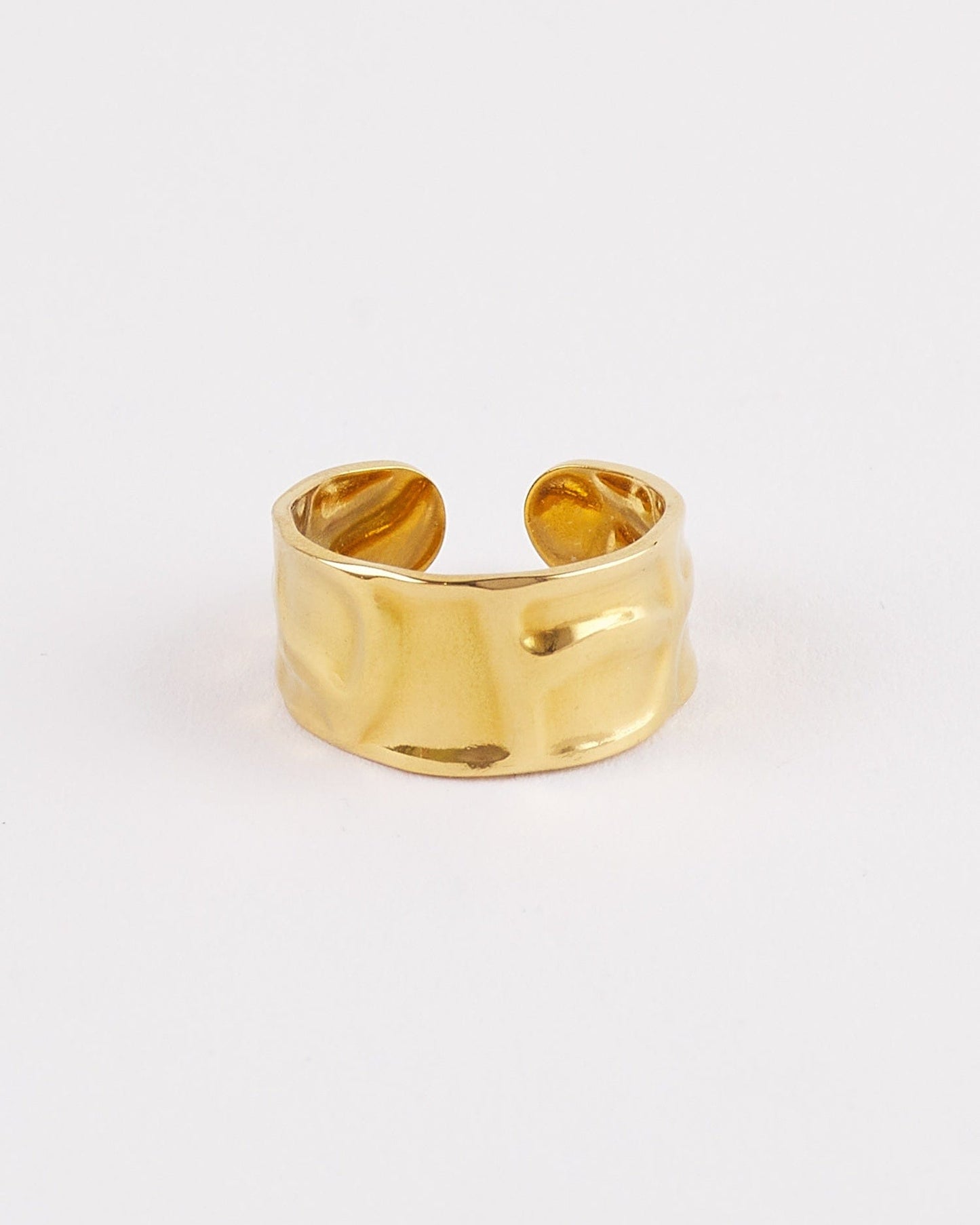 VALERIA WIDE GOLD RING