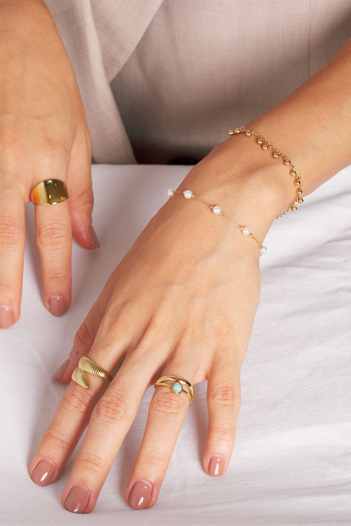 Anillo ancho Georgette