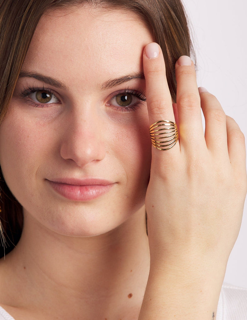Anillo ancho Lily
