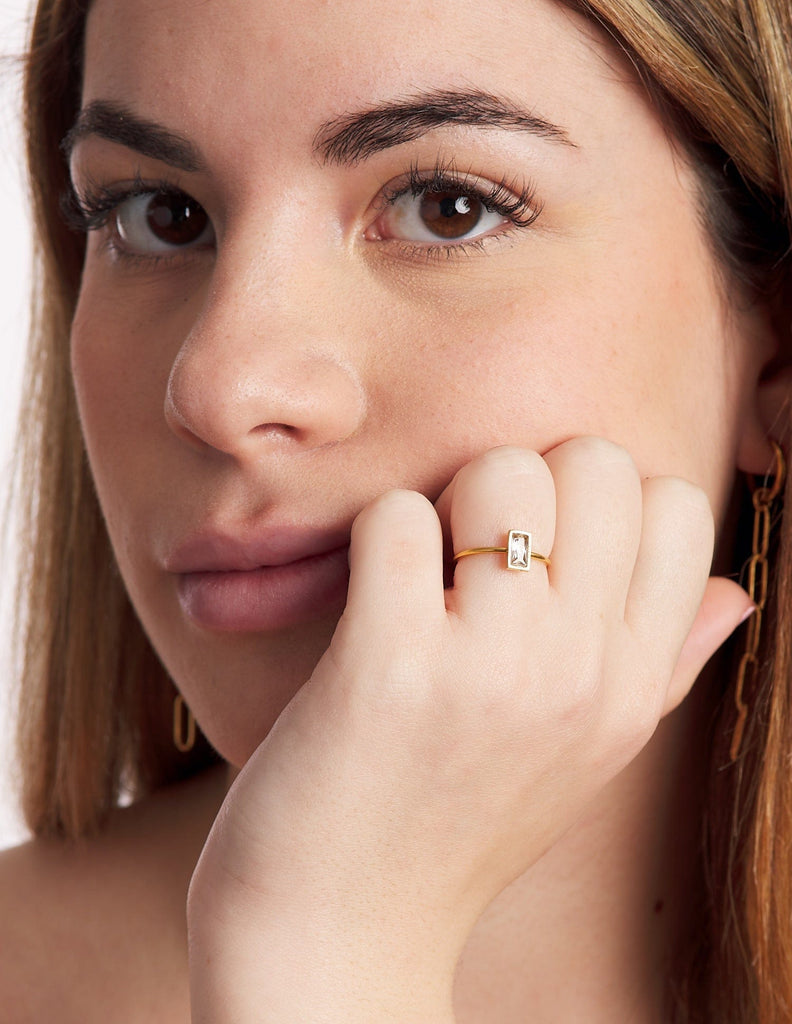 Anillo circonita Eira