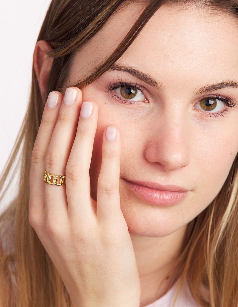 Anillo eslabones Alexandra