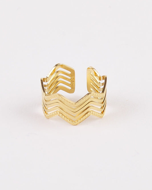 ZIG-ZAG RING DANIELA