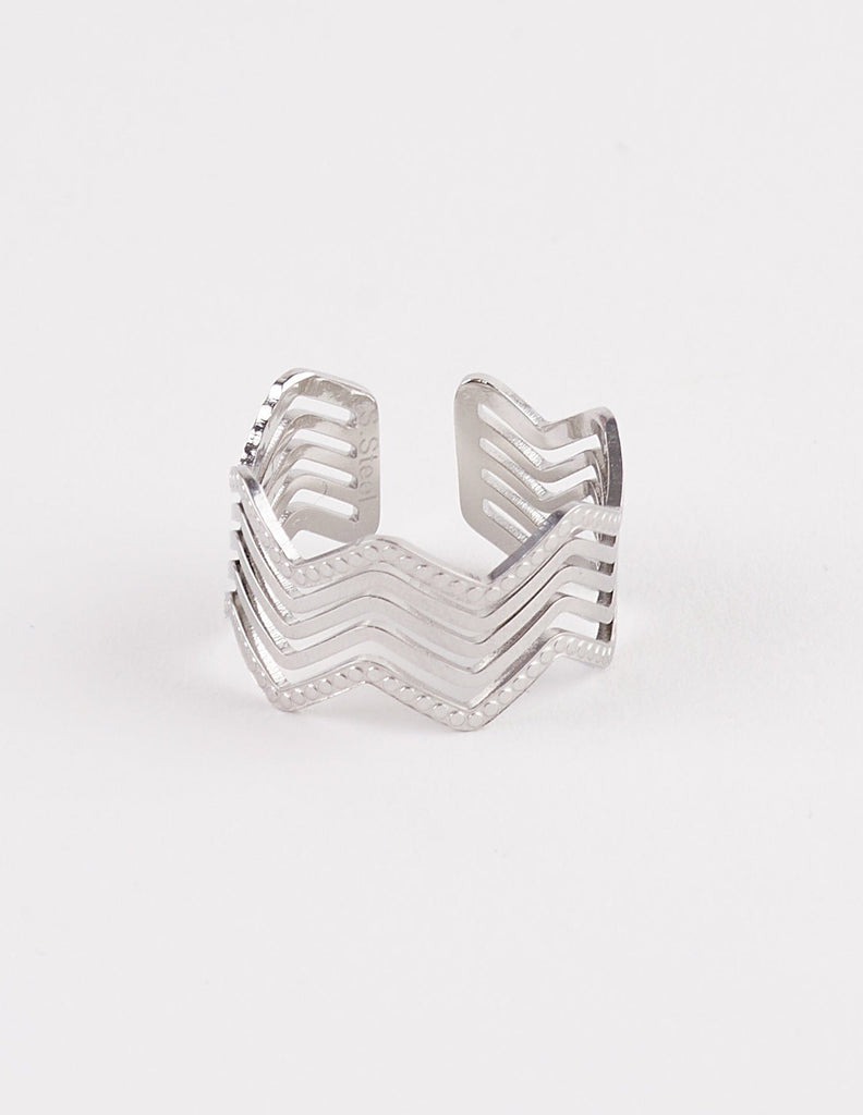 Anillo zig-zag Laura