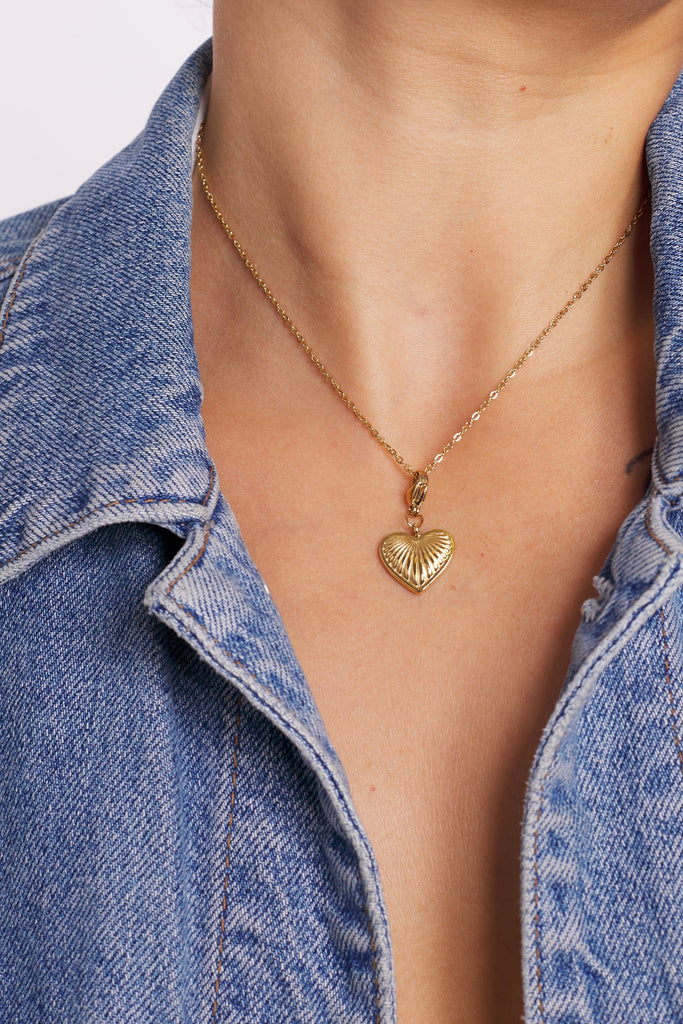 Collar con corazón Madeleine