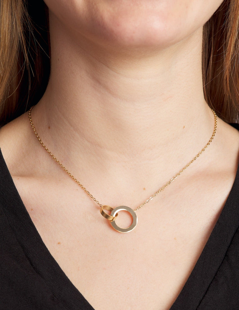 Collar de doble aro Maika