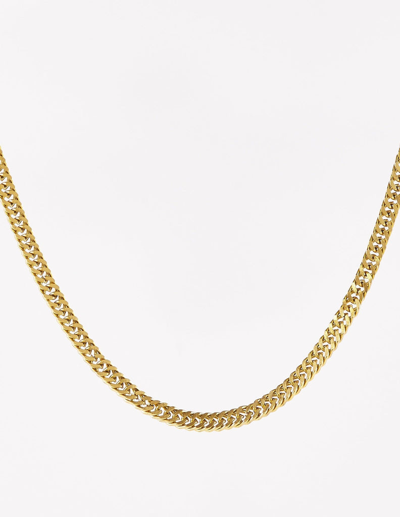Collar con eslabones dorado Amaia