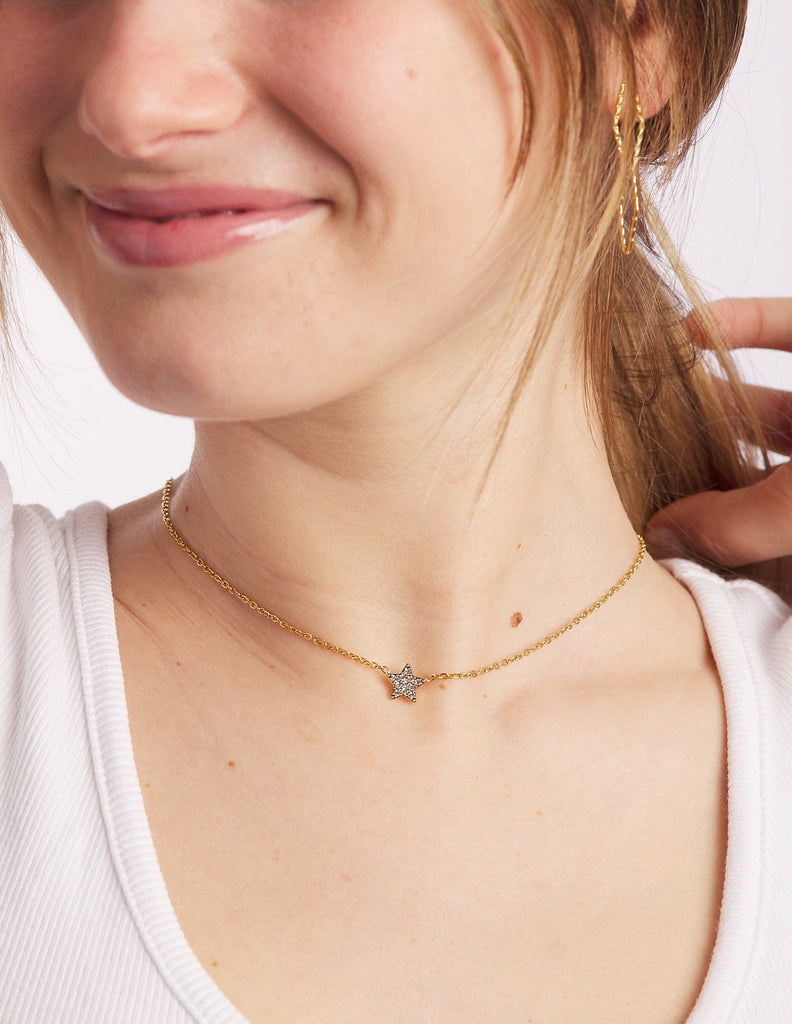 Collar estrella brillante Anuk