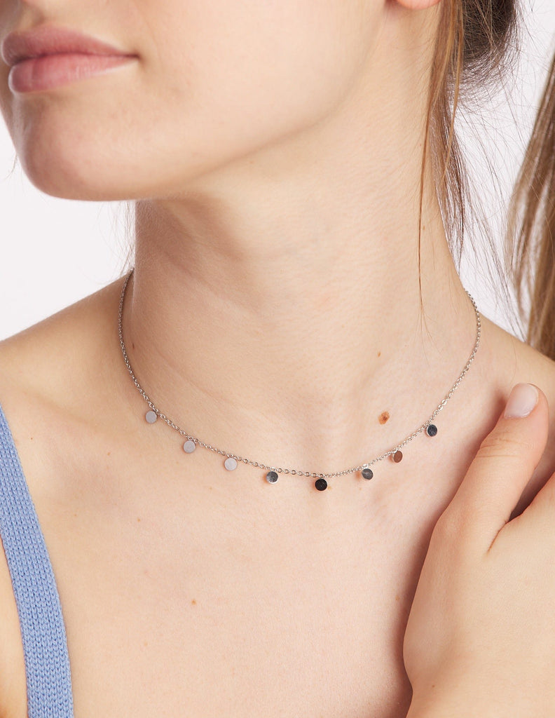 Collar multi medallitas Dafne