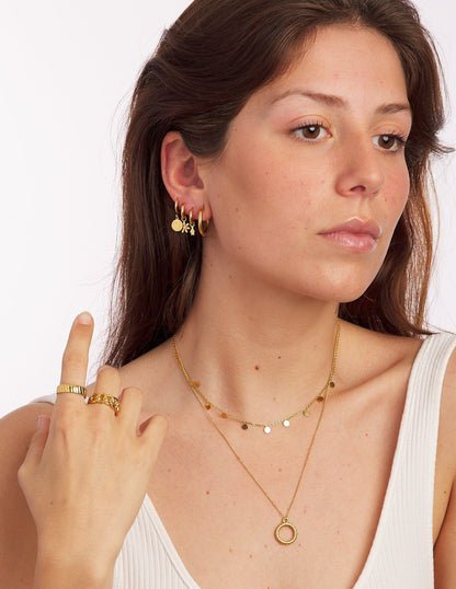 IVET MULTI-MEDALLION NECKLACE