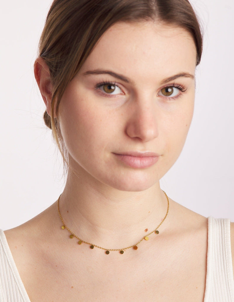 Collar multi medallitas Ivet