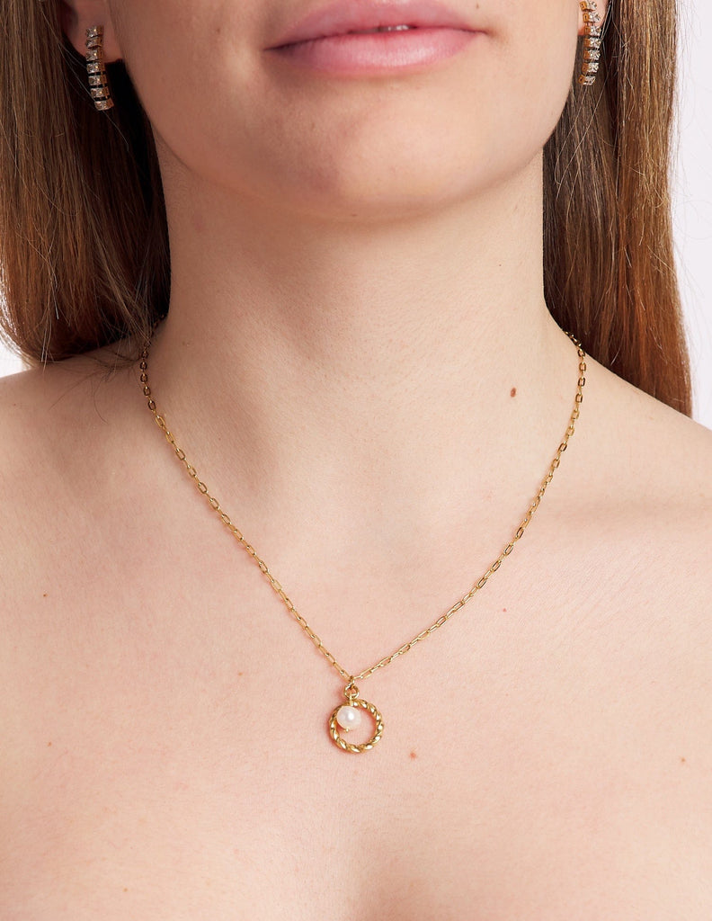 Collar perla Roxana
