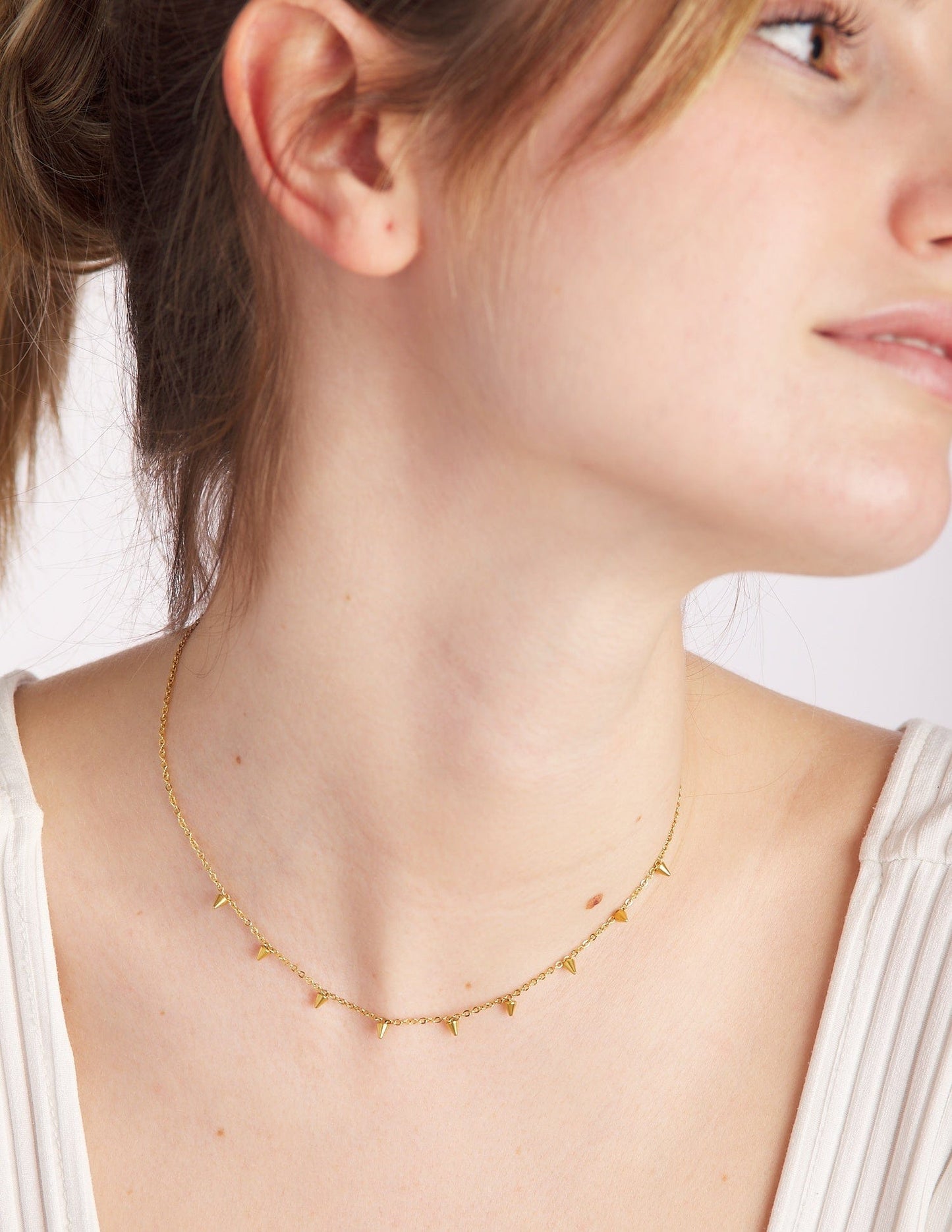 GINA SPIKE NECKLACE