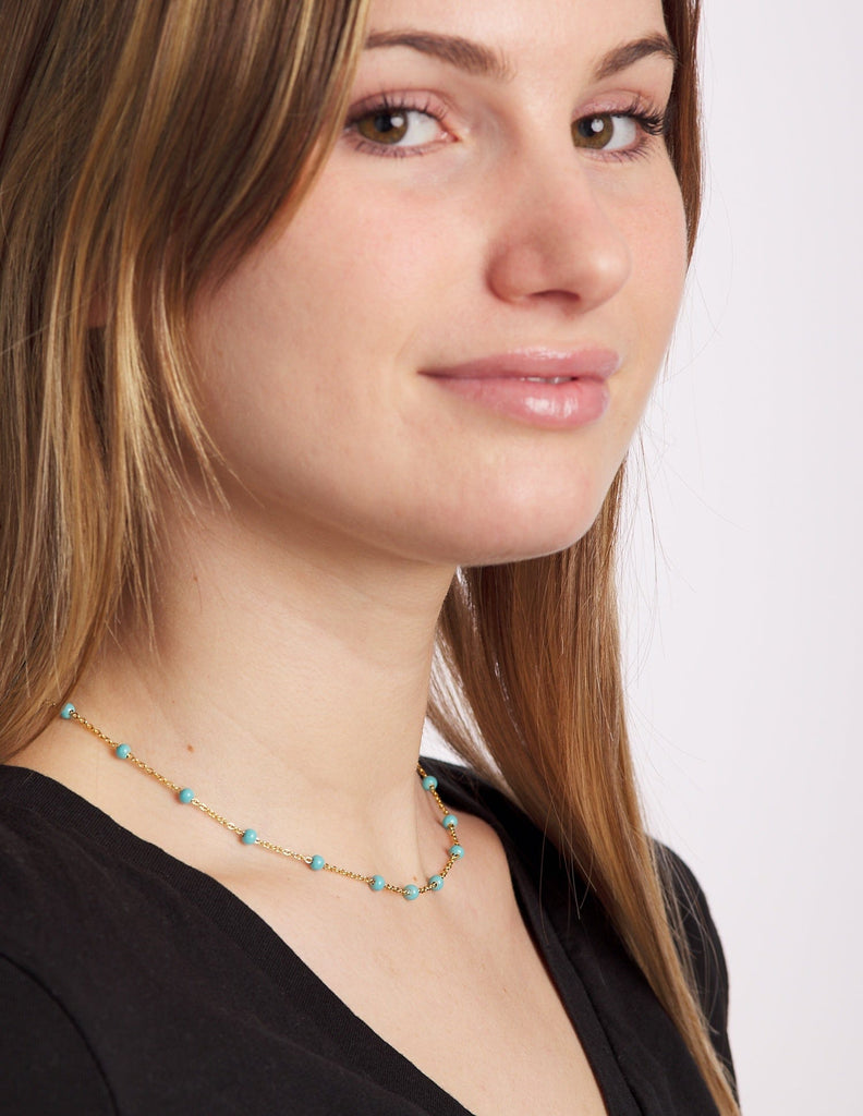 Collar turquesa Saira