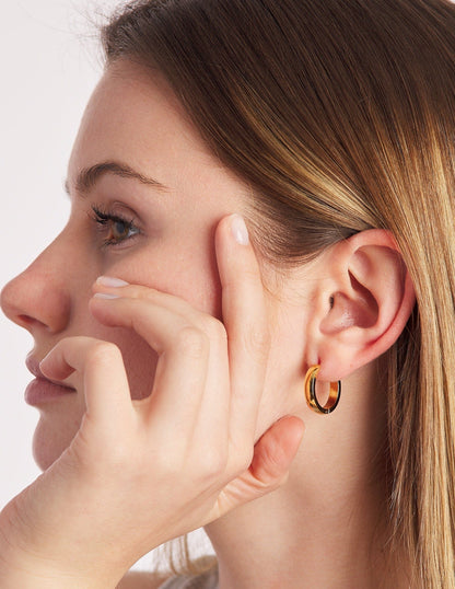 PENDIENTE ARO ANCHO RAQUEL
