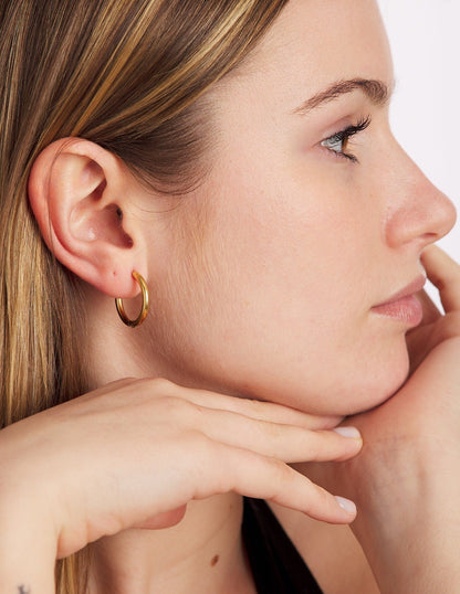 PENDIENTE ARO MIREIA