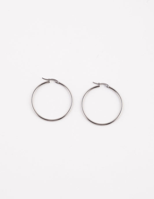 Thin Hoop Earring S Snows