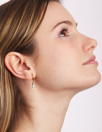 PENDIENTE BRILLANTE AURA