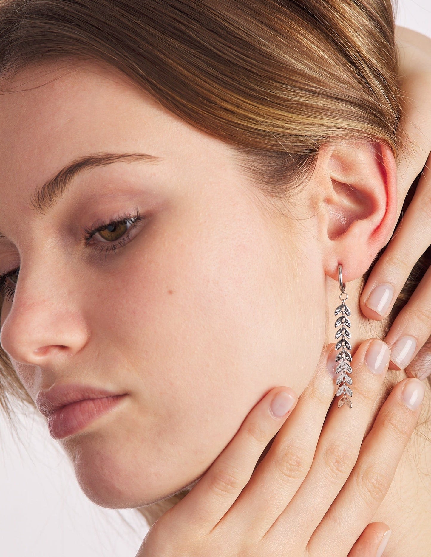 INGRID EAR OF WHEAT PENDANT