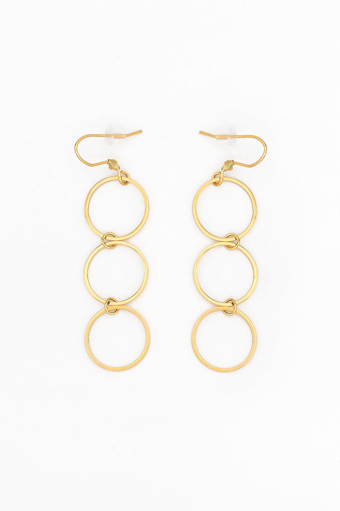 PENDIENTES AROS LARGOS LÉONIE