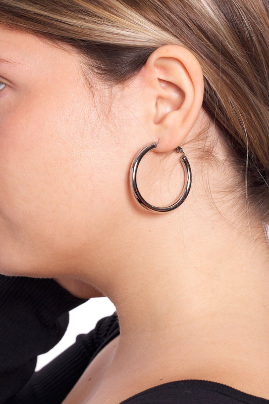 LUCETTE M HOOP EARRINGS