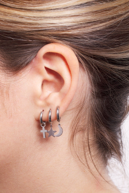 LILIANE CROSS EARRINGS