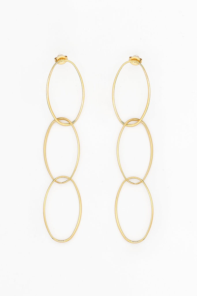 PENDIENTES LARGOS LANA