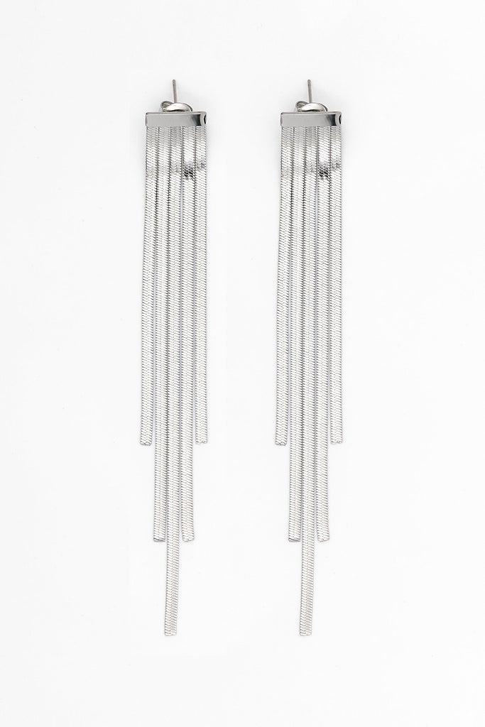PENDIENTES LARGOS LILA