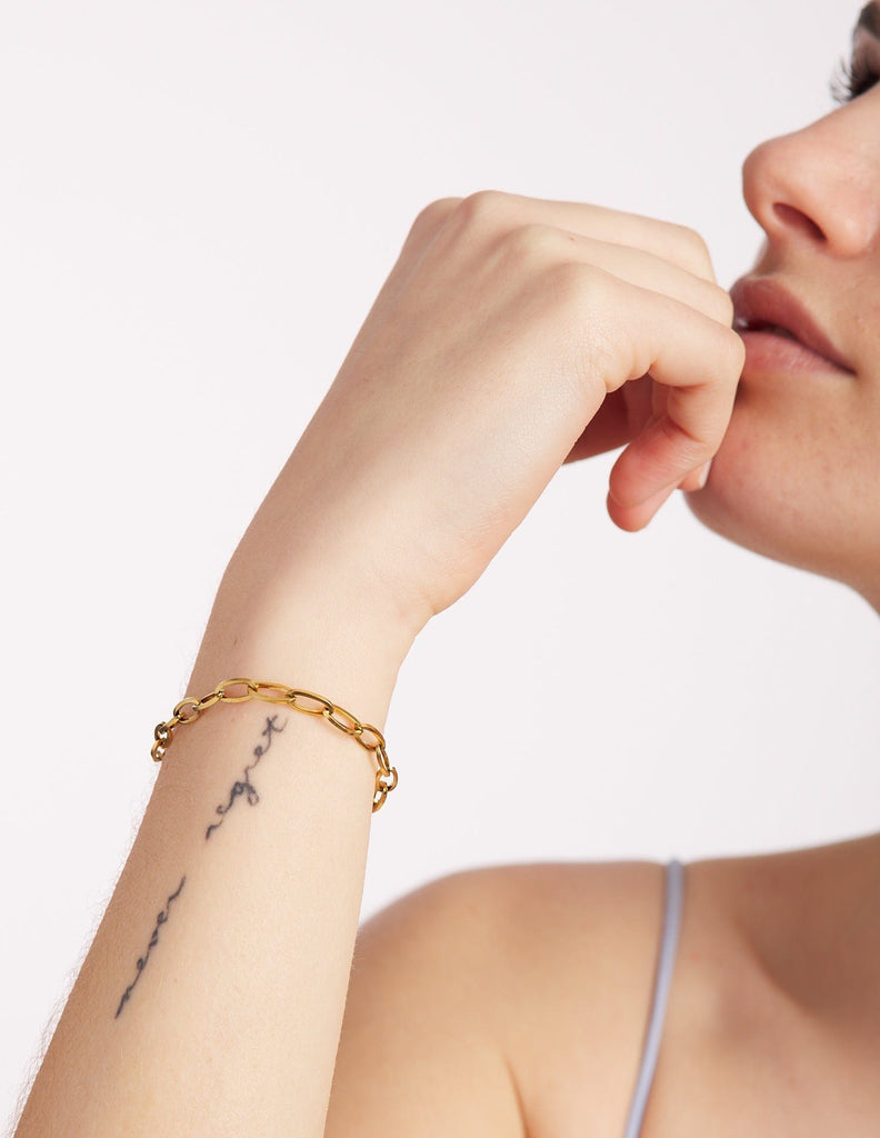 Pulsera eslabones Lourdes
