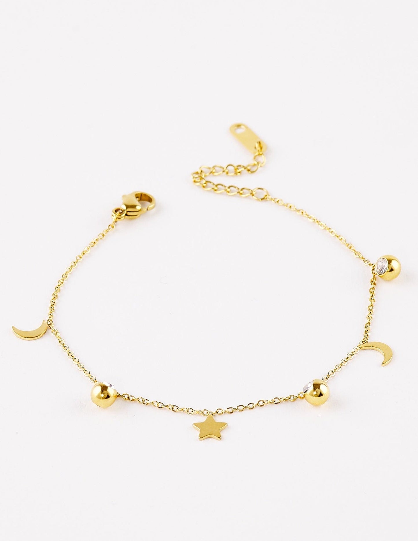 PULSERA LUNAS Y ESTRELLAS CEL