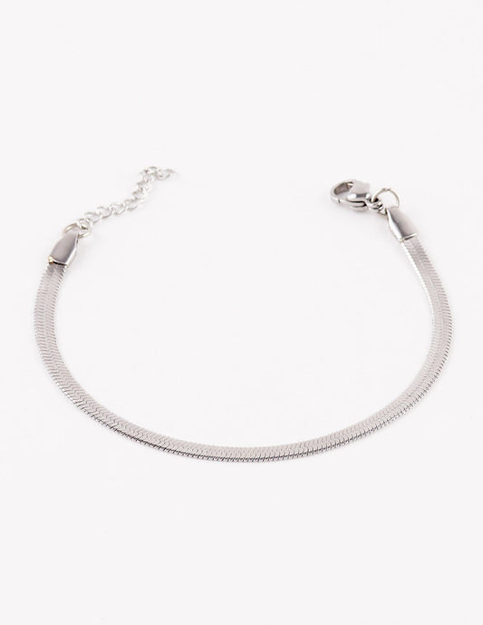 ONA SNAKE FLAT BRACELET