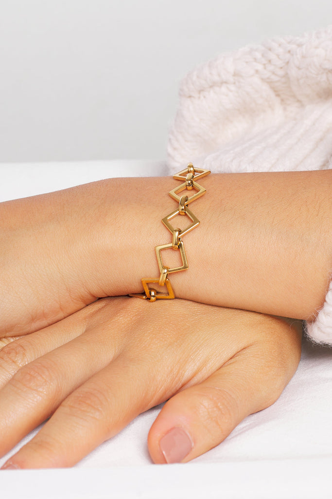 Pulsera rombos Maggy